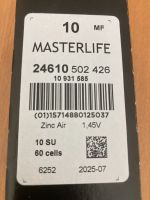 Hörgeräte Batterien Masterlife 10 Schleswig-Holstein - Henstedt-Ulzburg Vorschau