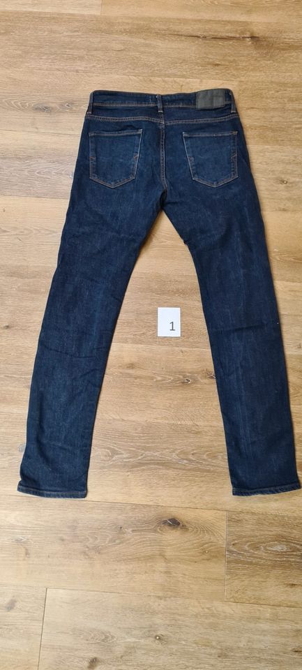 3X Selected Homme Slim Leon Herren Jeans Hose Größe. W30/L34 in Aßlar