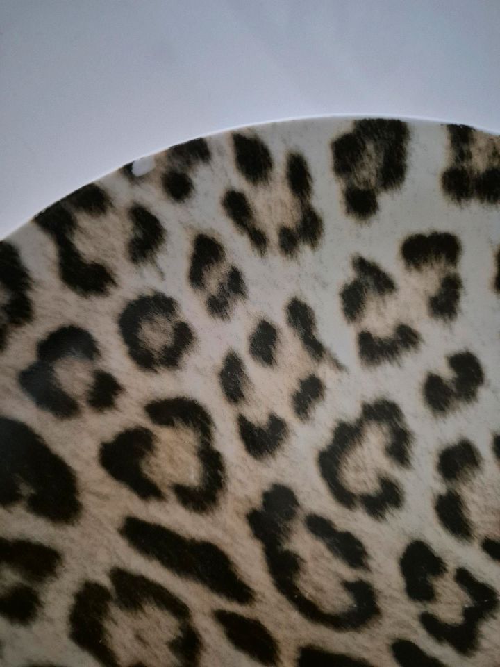 Teller tiefe Teller leoparden muster leoprint suppenteller in Fürth