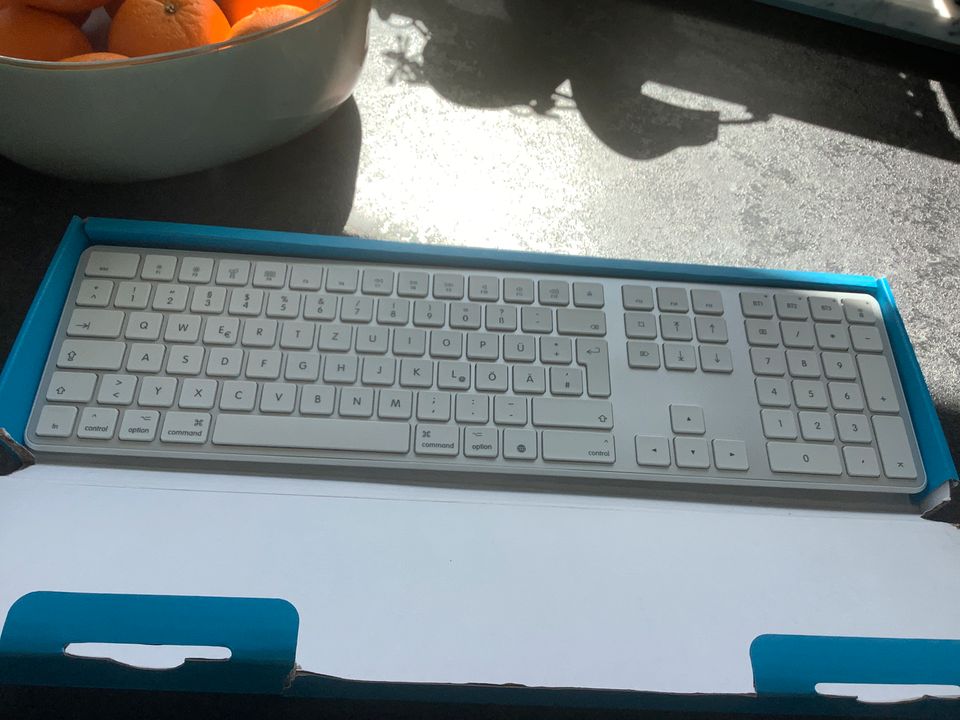 Computer Tastatur weiß Omoton neu Wireless Keyboard kabellos in Bocholt