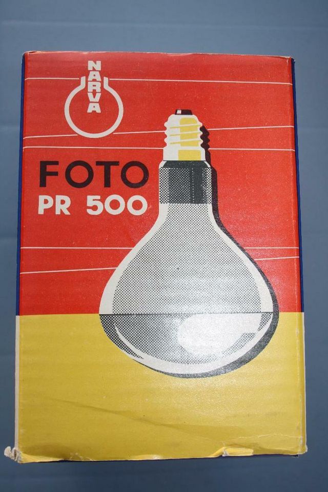 Fotolampe PR 500 W NARVA E27 Photolampe DDR GDR in Weinböhla