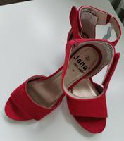 Schaftsandalette NEU Sandalette Jana WEITE H Gr. 39 rot Nordrhein-Westfalen - Gummersbach Vorschau