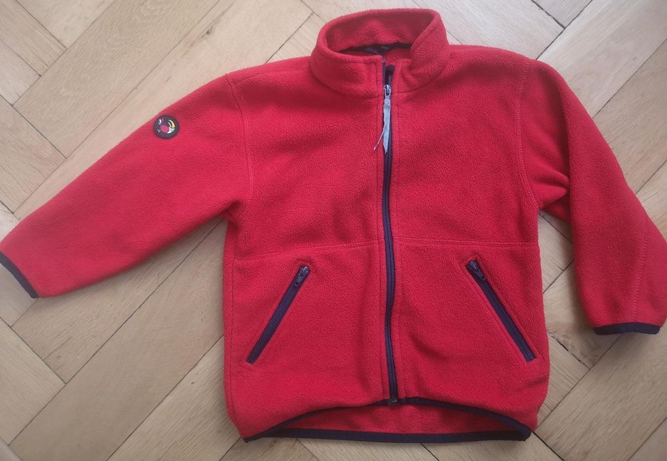 Jako-O Fleecejacke Polartec rot Gr. 110 116 unisex in Stuttgart