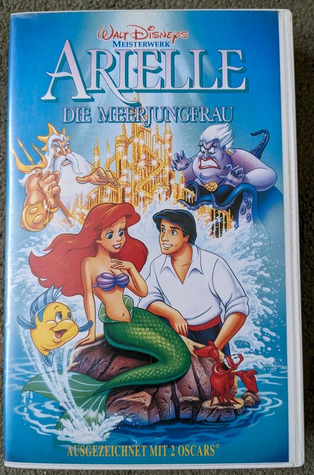 Arielle die Meerjungfrau - Walt Disney Meisterwerk auf VHS in Erkner