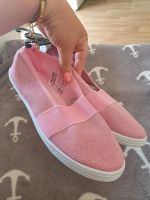 Damen Slipper Schuhe rosa mit Glitzer 39 Brandenburg - Cottbus Vorschau