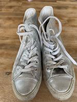 Silberne Converse Chucks in Schlangenoptik, Gr. 39 Nordrhein-Westfalen - Hemer Vorschau