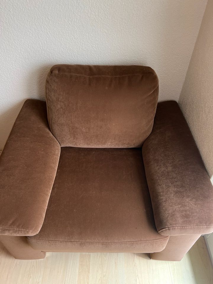 Sitzgarnitur 3tlg Polstermöbel Sofa Couch in Bühl