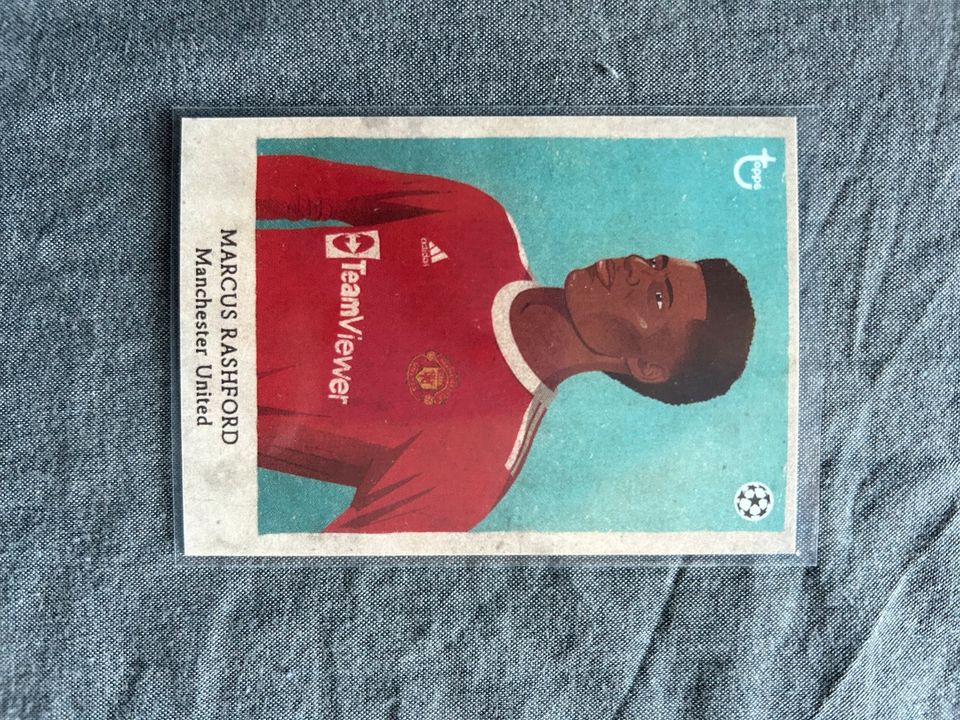 Marcus Rashford Topps in Leipzig