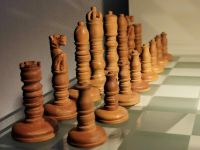 Schachfiguren, Holz, gedreht u. geschnitzt, Handarbeit! Rheinland-Pfalz - Koblenz Vorschau