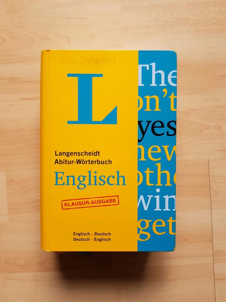 Langenscheidt Wörterbuch Englisch (Abitur/ Klausurausgabe) in Puchheim