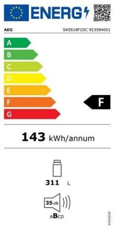 AEG SKE818F1DC Ein­bau­kühl­schrank 178cm in Wuppertal