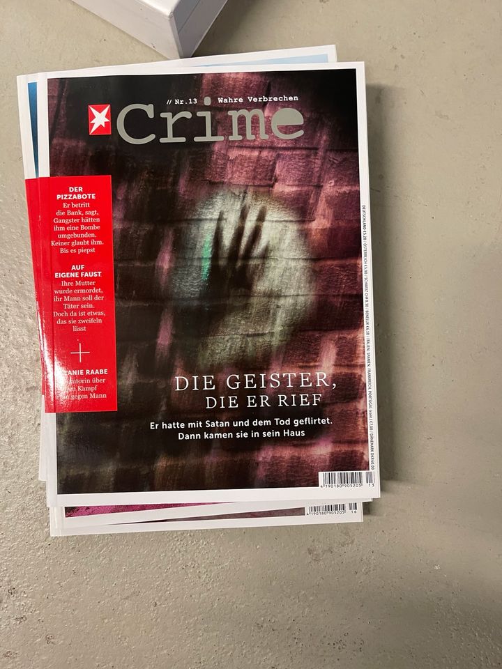 Stern Crime Zeitschriften Set mit Schuber Nr.11-17 in München