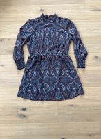 Only - Langarm Kleid Gr. XL Paisley Muster dunkelblau rostfarben Bayern - Veitsbronn Vorschau