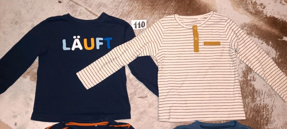 Shirt langarm gr.110 Ninjago h&m blau orange in Wuppertal