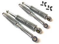 4x 280mm Stoßdämpfer Chrom 28cm Tieferlegung Set für Simson Duo Nordrhein-Westfalen - Hürth Vorschau