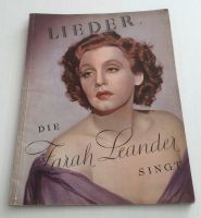 LIEDER DIE ZARAH LEANDER SINGT Notenheft Liedernoten alt antik Rheinland-Pfalz - Gerolsheim Vorschau