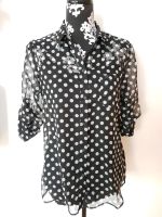 Esprit Bluse mit Punkten Polkadots transparent Bayern - Gablingen Vorschau