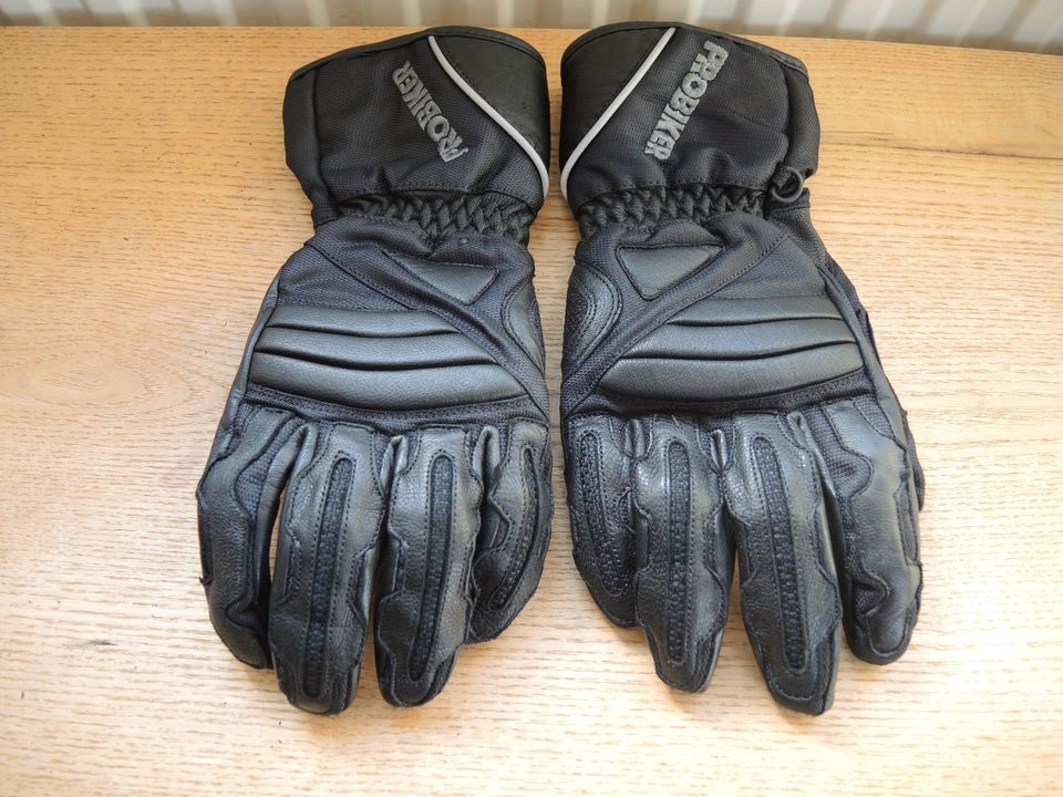 Probiker Motorradhandschuhe XS Leder Keprotec in Glauburg