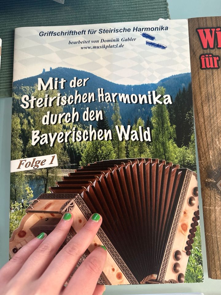 Michlbauer Lehrbuch Noten steirische Harmonika Set Paket NP 250 € in Straubing