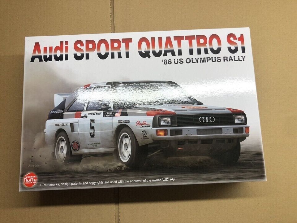 Nunu 24023 - Audi Sport Quattro S1 - US Olympus Rally 1986 - 1:24 in Tübingen