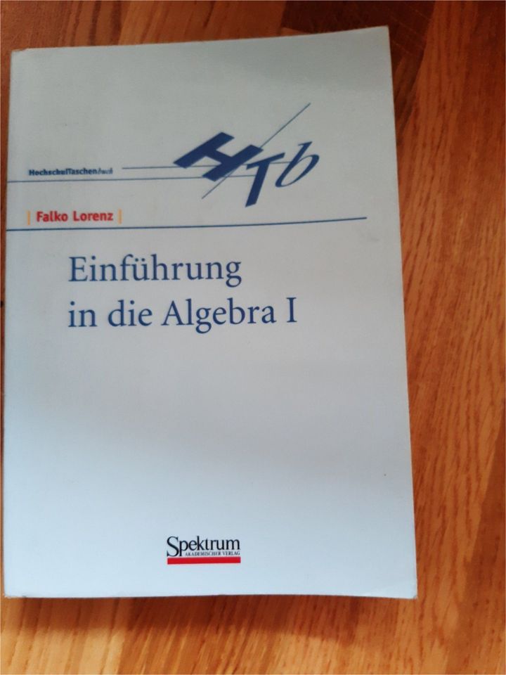 Einführung in die Algebra I von Falko Lorenz in München