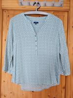 Tom Tailor Damen Bluse grün/weiß gemustert Gr. 36 Bayern - Reichertshofen Vorschau