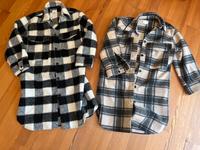 2 mal Hemd Mantel von H&M, kariert, Größe S Bayern - Herrsching Vorschau