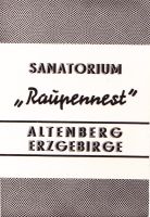 Altenberg, Erzgeb., Sanatorium "Raupennest", 6 Fotos von 1962 Hamburg - Harburg Vorschau
