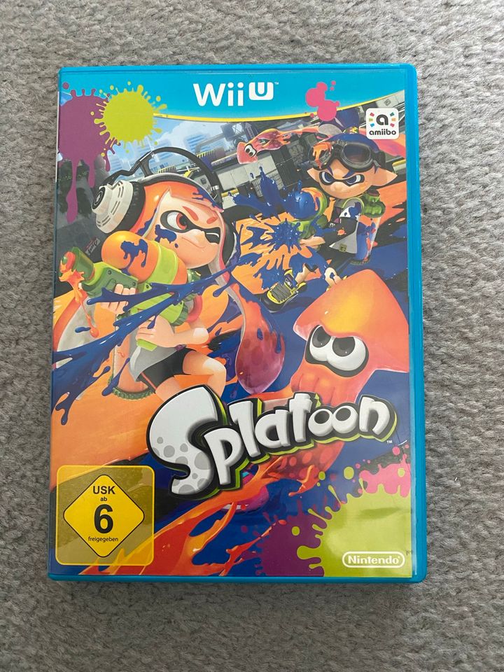 Wii U Spiel „Splatoon“ in Biederitz