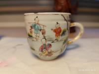 Antike Mokka-Tasse Famille Verte China 18.Jh. Hannover - Mitte Vorschau