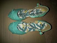 Sandalen  Gr.40 Keilschuhe zartgrün Schuhe Bayern - Bad Neustadt a.d. Saale Vorschau