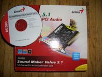 Genius Sound Maker Value 5.1- 5.1-Channel PCI Audio Acceleration Innenstadt - Köln Altstadt Vorschau