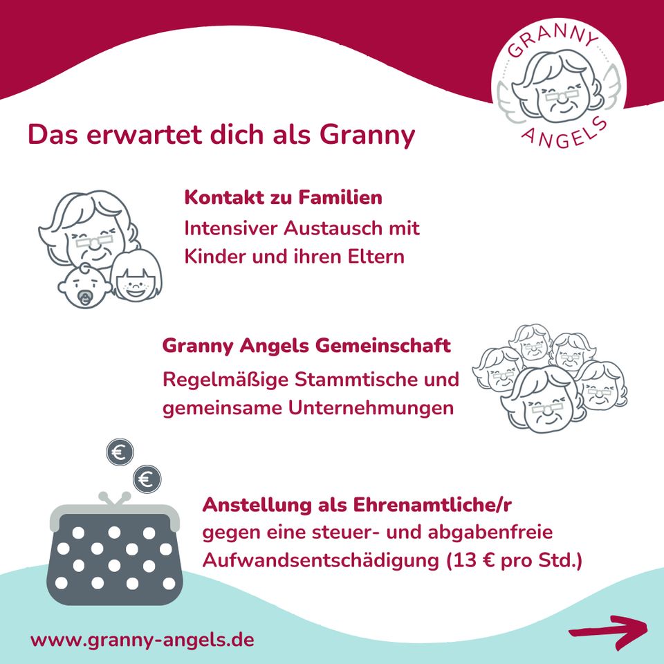 Granny Angels sucht liebevolle Leihoma / Leihopa in Düsseldorf