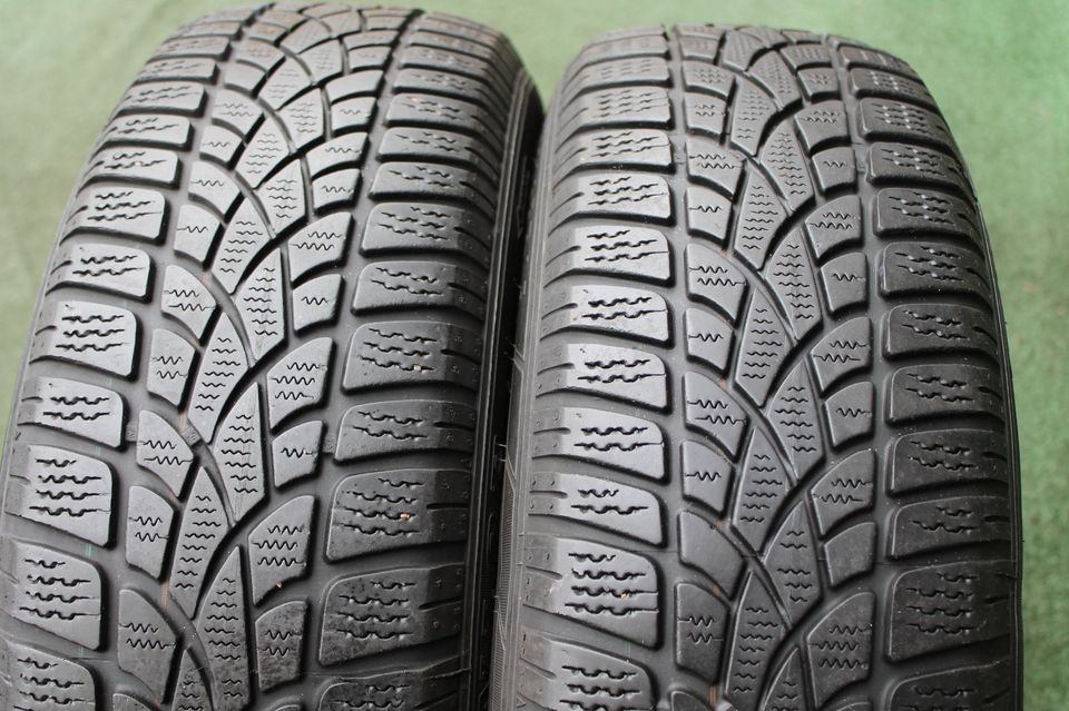 2 x Winterreifen Dunlop SP Winter Sport 3D 185/65 R15 88T ca.4,8m in Lützen Dehlitz