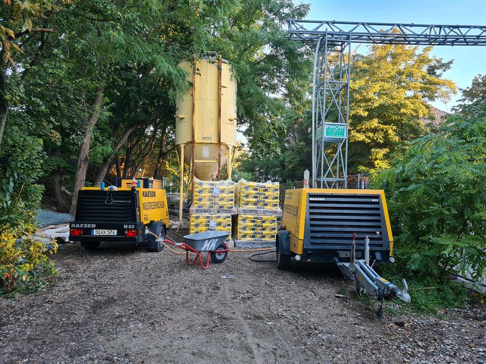 Sandstrahlen Spritzbeton Betonsanierung Betoninstandsetzung in Berlin