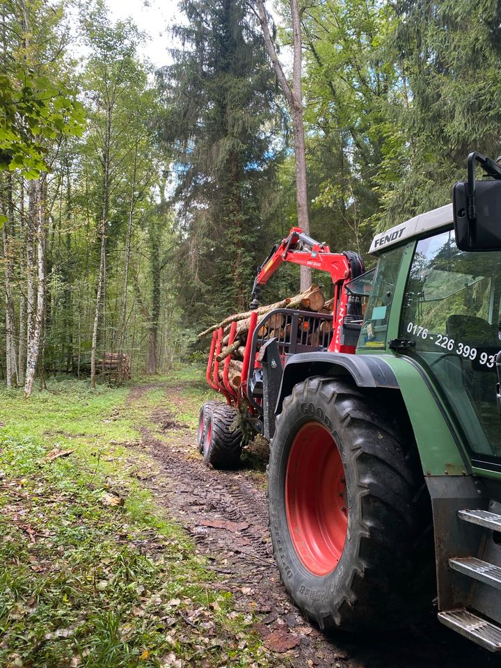 Holzrücken/Holztransport/Hackguttransport in Bermatingen