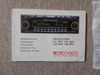 Becker Mexico Pro CC Bedienungsanleitung Autoradio Wandsbek - Hamburg Poppenbüttel Vorschau