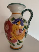 Krug mit Henkel, Tonkrug, Vase, Milchkrug-Handbemalt, 26 cm hoch Nordrhein-Westfalen - Recklinghausen Vorschau