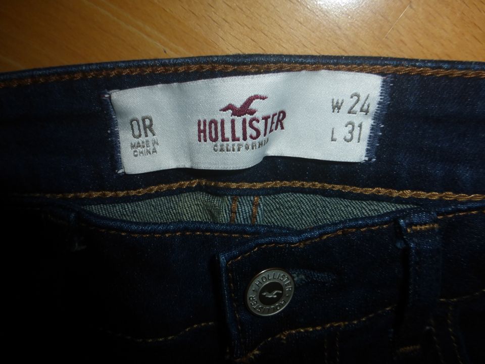 Jeans von Hollister in Gr. W 24 L 31, WIE NEU in Adlkofen