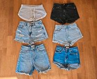 6 Shorts Hotpants Jeans blau schwarz grau 34 XS Köln - Widdersdorf Vorschau
