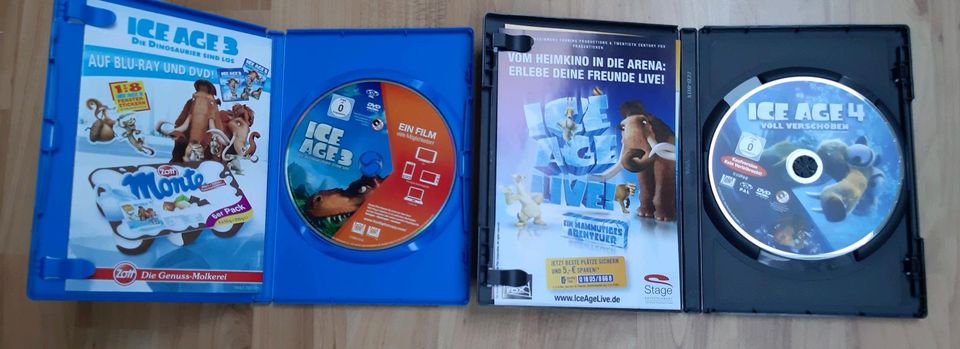 DVDs Ice Age 3+4 für je 2,50€ in Budenheim