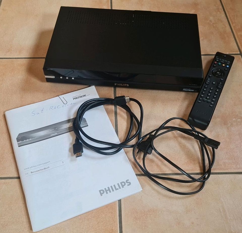 Philips Satelliten-Receiver DSR 5002/02 voll funktionstüchtig! in Aurich