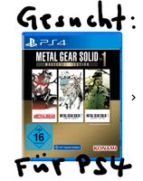 SUCHE! - Metal Gear Solid Master Collection 1 für PS4 Nordrhein-Westfalen - Olpe Vorschau