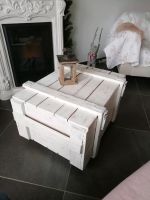Holztruhe Tisch Truhentisch Tischtruhe Möbel Weiß Vintage Nordrhein-Westfalen - Nottuln Vorschau