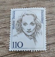 1x Marlene Dietrich Briefmarke 110 Pfennig ungestempelt Nordrhein-Westfalen - Rheinberg Vorschau