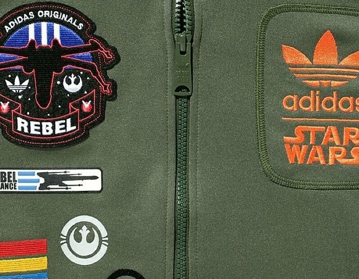 Adidas Star Wars Hoodie Jacke X Wing Han Solo Millennium Falke in Hamburg