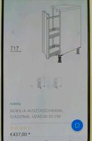 Nobilia Küchenunterschränke diagonal Niedersachsen - Bad Eilsen Vorschau