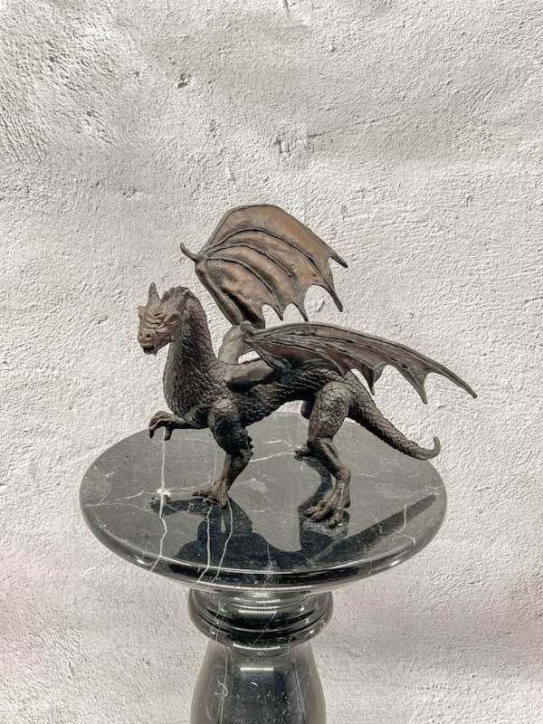 Drachen Statue - Year of the Dragon Bronzefigur in Wickede (Ruhr)