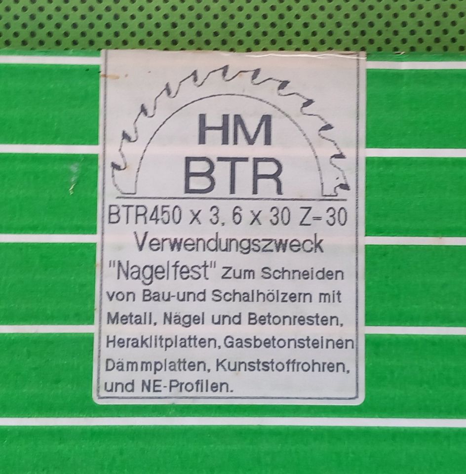 Große HM-Sägeblätter in Riedstadt