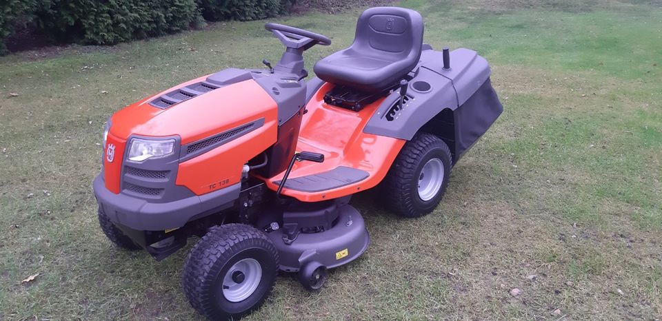 ⛽ Husqvarna TC 138 Benzin Rasentraktor Aufsitzmäher Mäher Rasenmäher